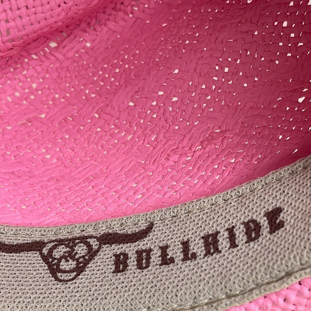 Bullhide Hot Pink Cowboy Cowgirl Hat Small Ultimate Party Accessory - Picture 8 of 10